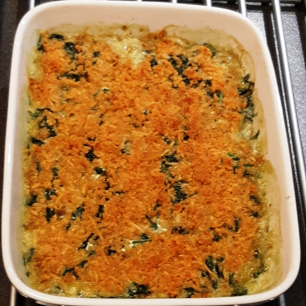 French Spinach Gratin