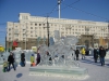 Ice sculptures in Chelyabinsk, 02.2016