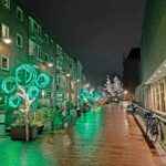 —Netherlands— Christmas decorations in Arnhem, Gelderland