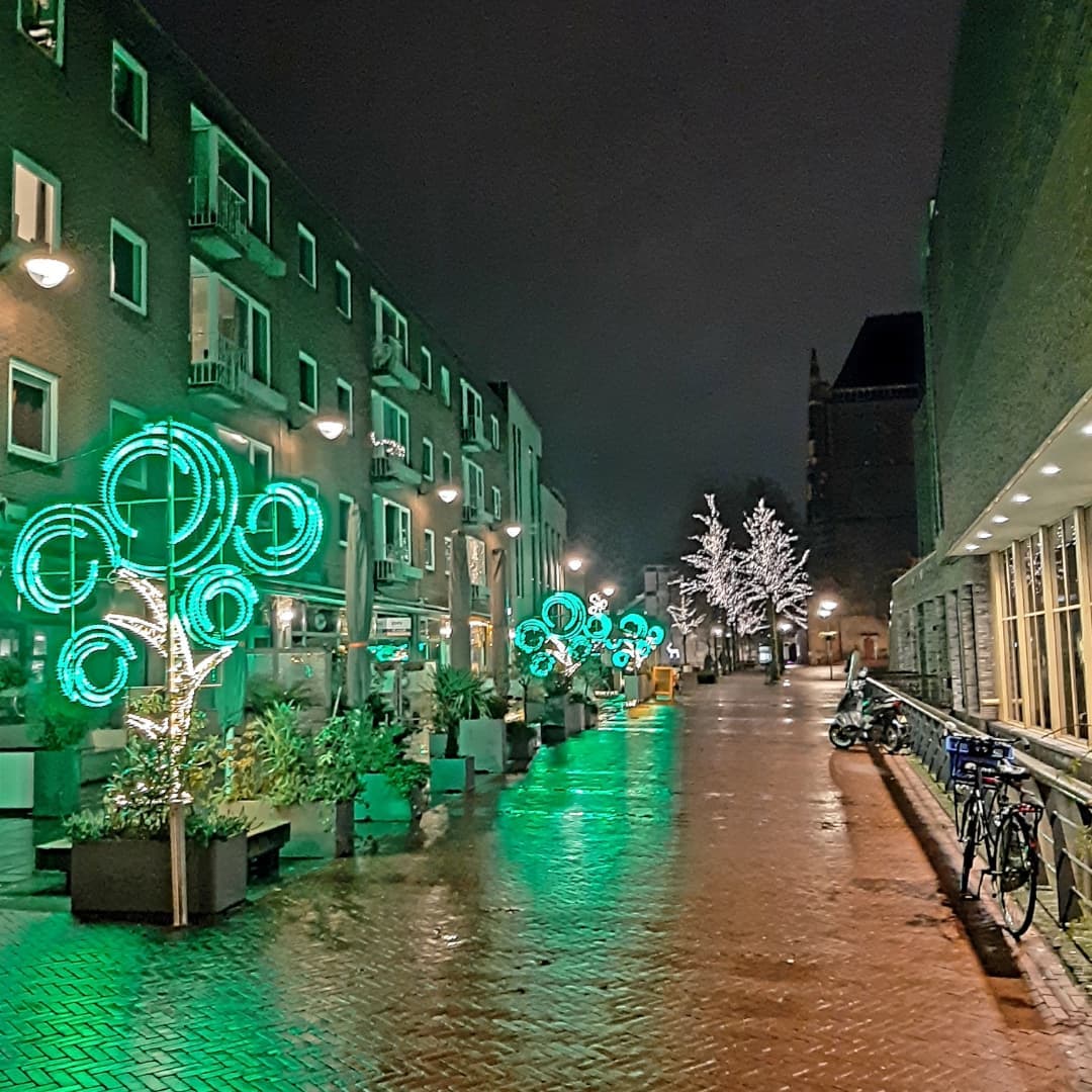 ---Netherlands--- Christmas decorations in Arnhem, Gelderland