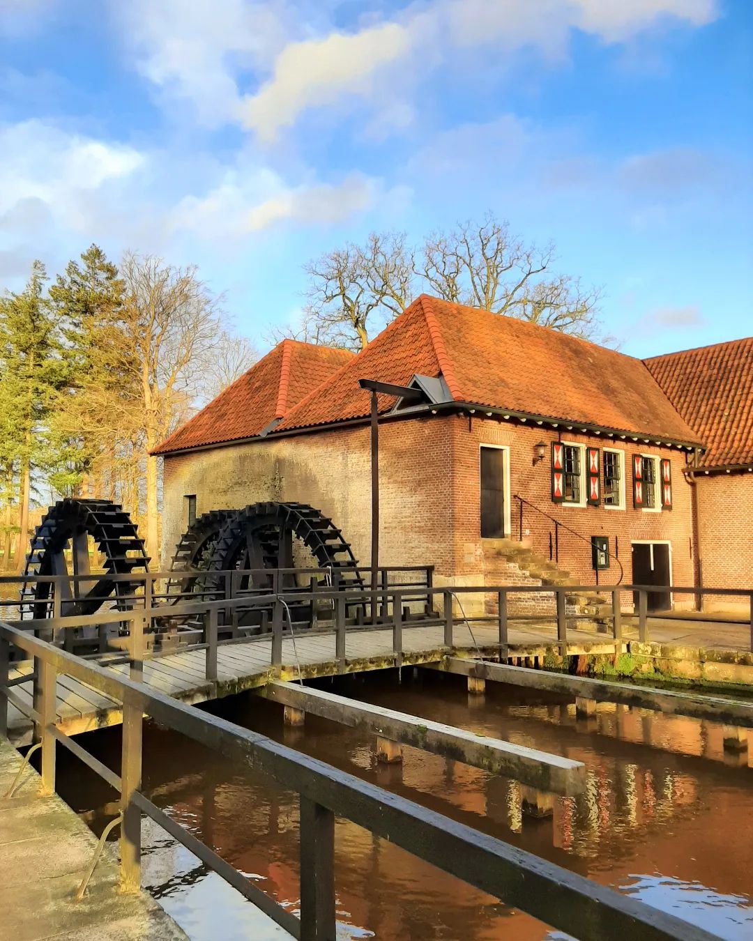 Netherlands: Watermolen Singraven bij Denekamp, Twente