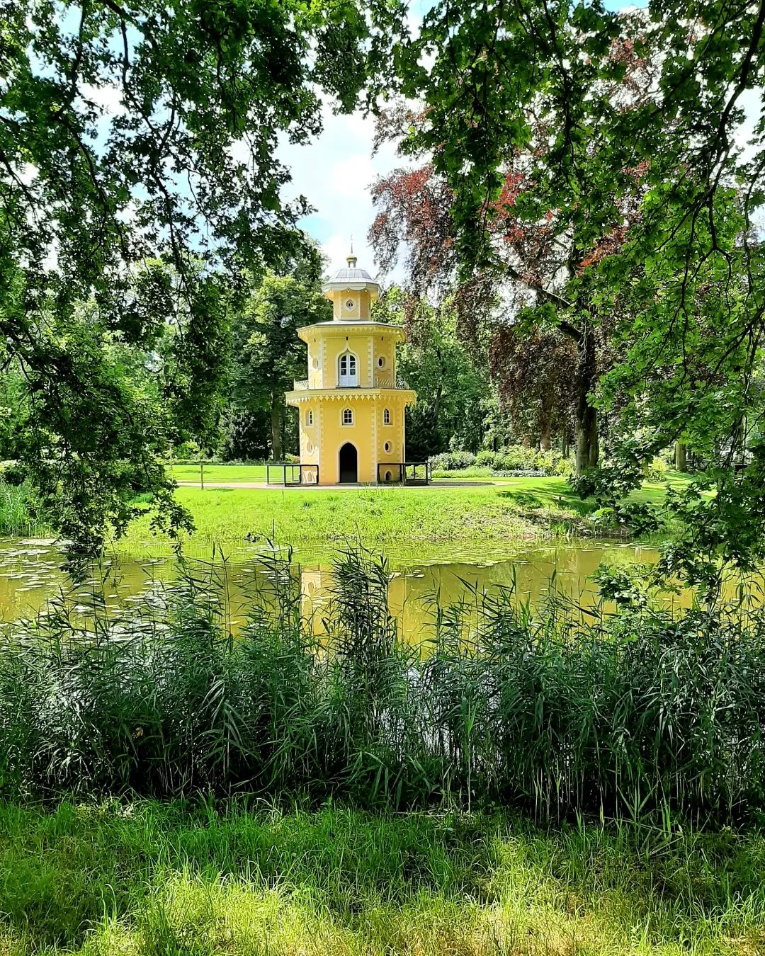 Nederland: Park van landgoed Landfort, Achterhiek, Gelderland