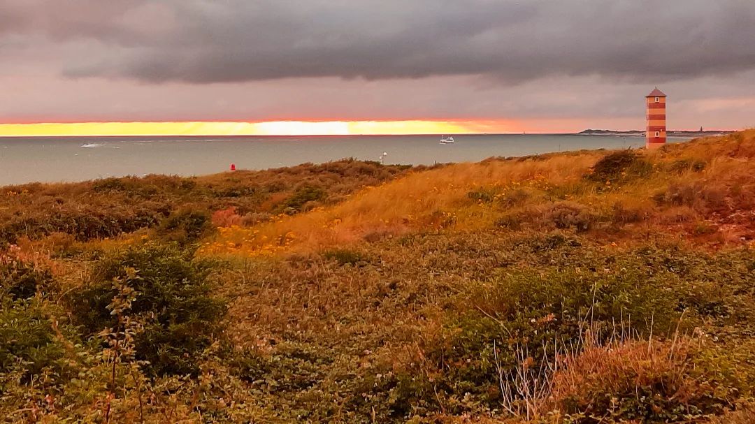 Nederland: Zonsondergang, Noordzee, Zeeland
