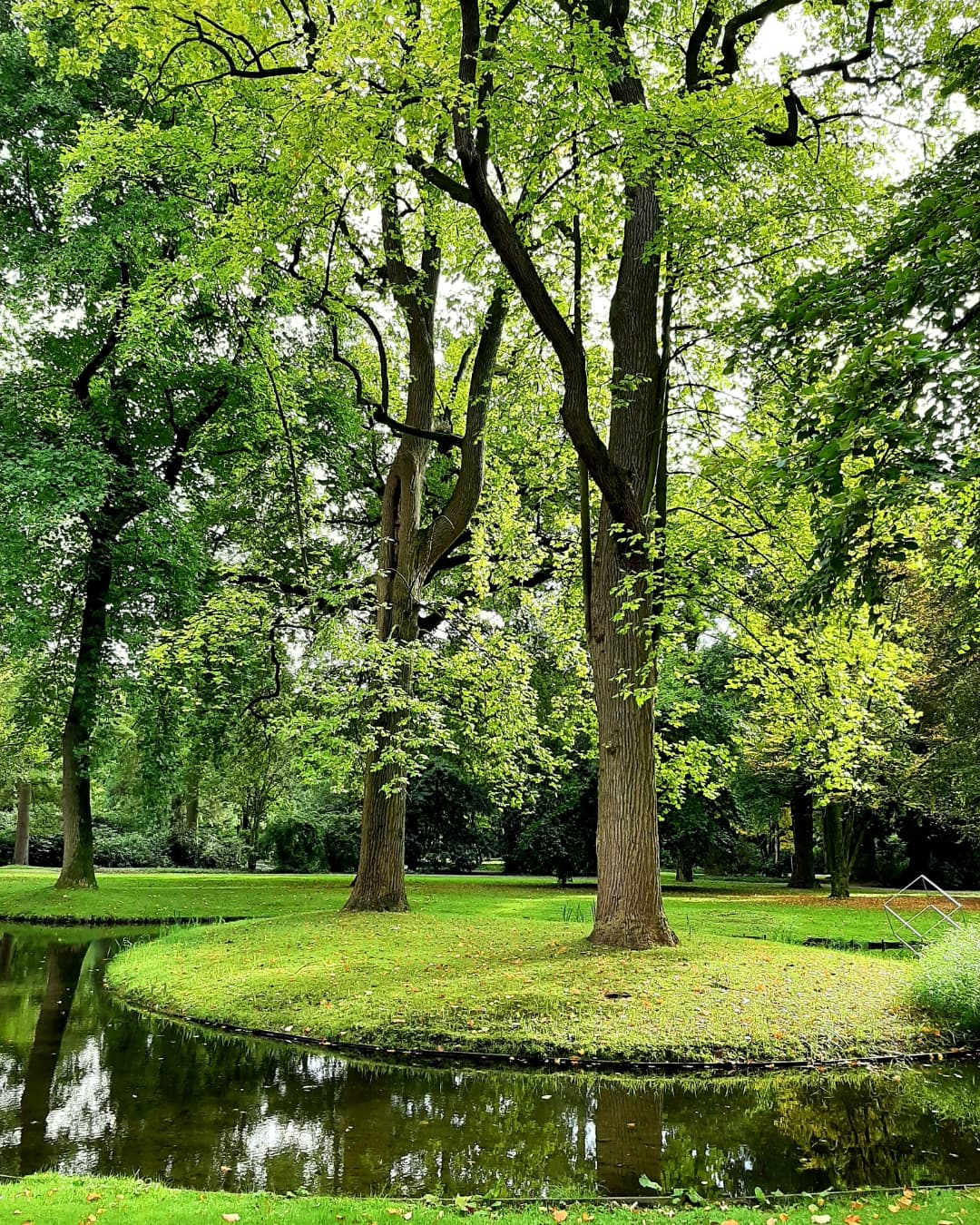 Duitsland: Zonnige herfstdag in het Kleefse park