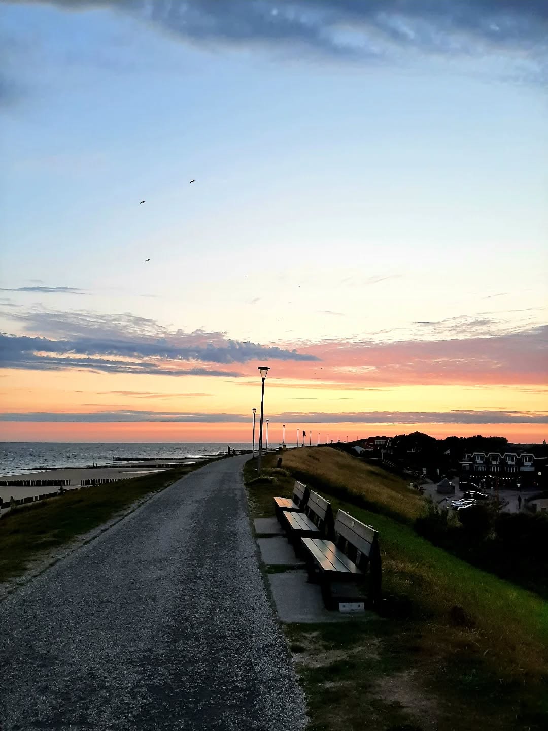 Nederland: Zonsondergang aan zee, Zeeland