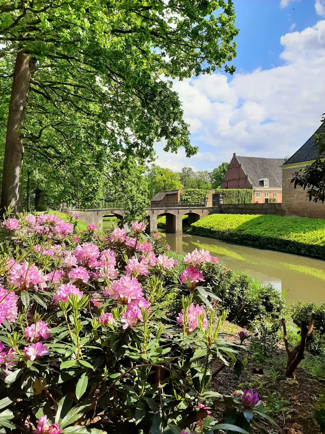 Nederland: Landgoed Middachten in mei, Gelderland