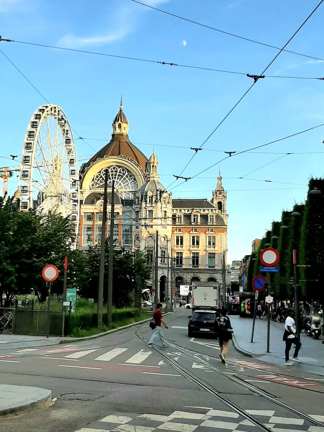 Belgium: Central station in Antwerp