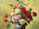 Digital artwork of roses,1, AI painting, EK